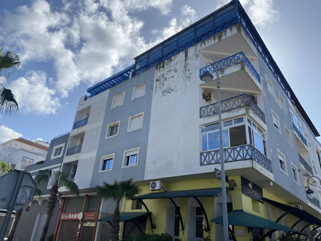 Façade historique de La Perle d’Asilah